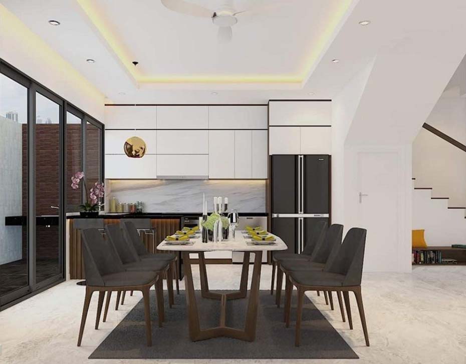 thiet-ke-phong-an-nha-pho-2-tang-hien-dai