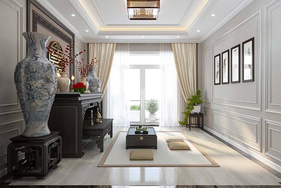 thiet-ke-phong-tho-nha-pho-tan-co-dien-3-tang-5x15m