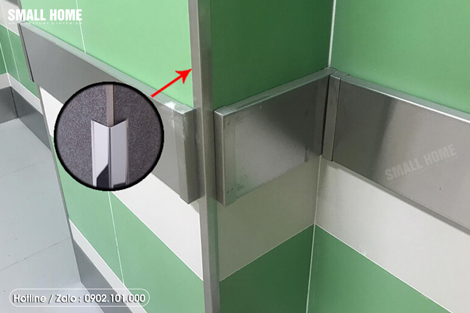 Ưu điểm của nẹp nhôm trong thiết kế nội thất