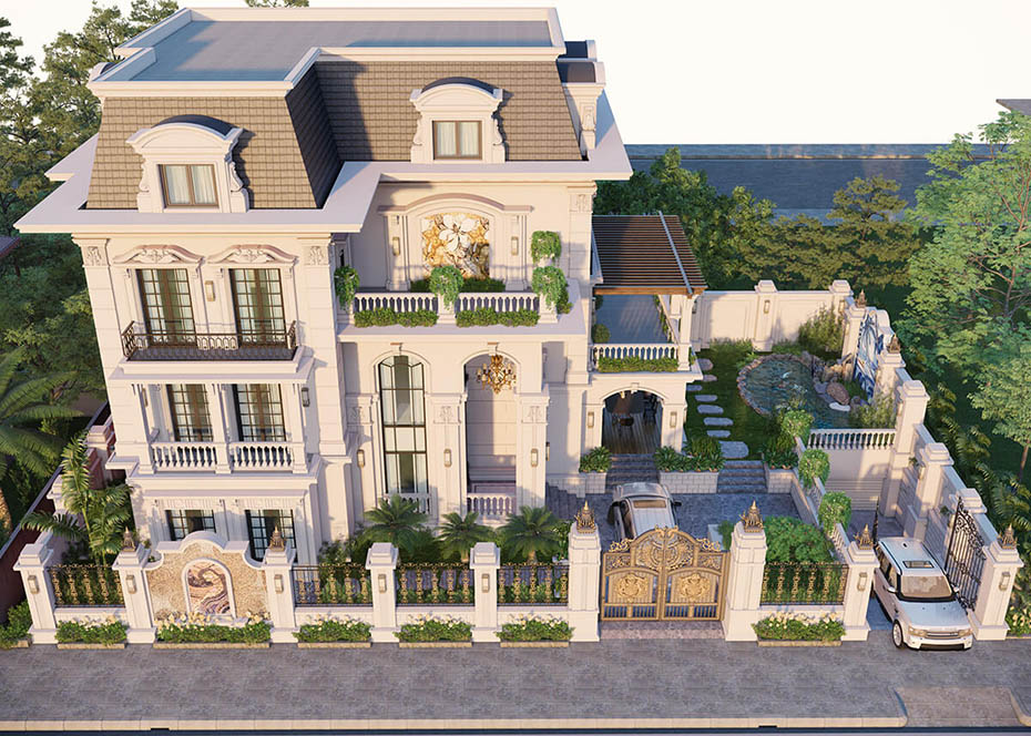 2-xem-mau-thiet-ke-biet-thu-san-vuon-tan-co-dien