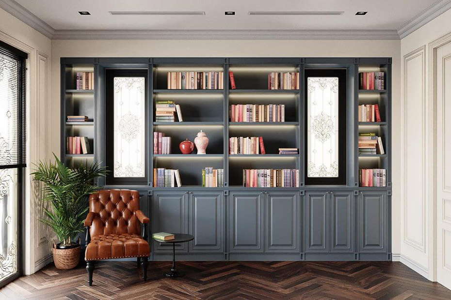 3-Phòng khách của thiết kế biệt thự sân vườn