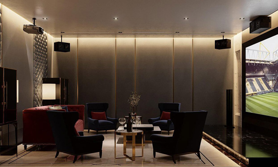 5-Thiết kế phòng giải trí đẳng cấp ngay trong khuôn viên nhà ở