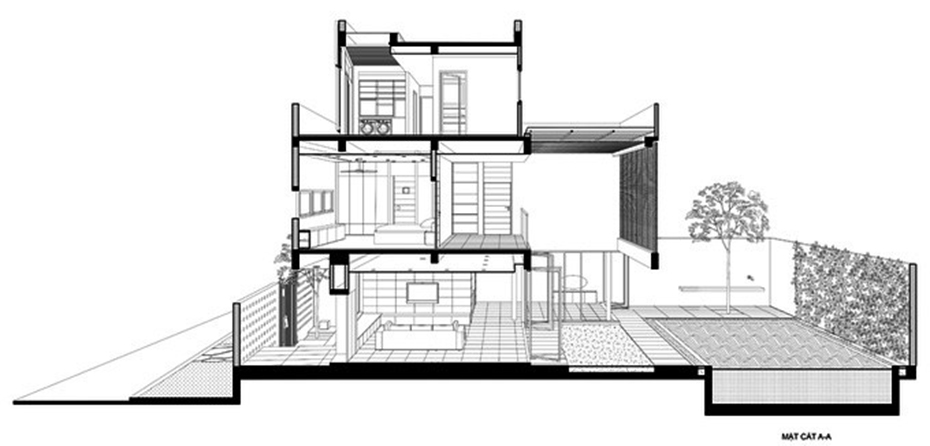 công năng biệt thự hiện đại có hồ bơi-6