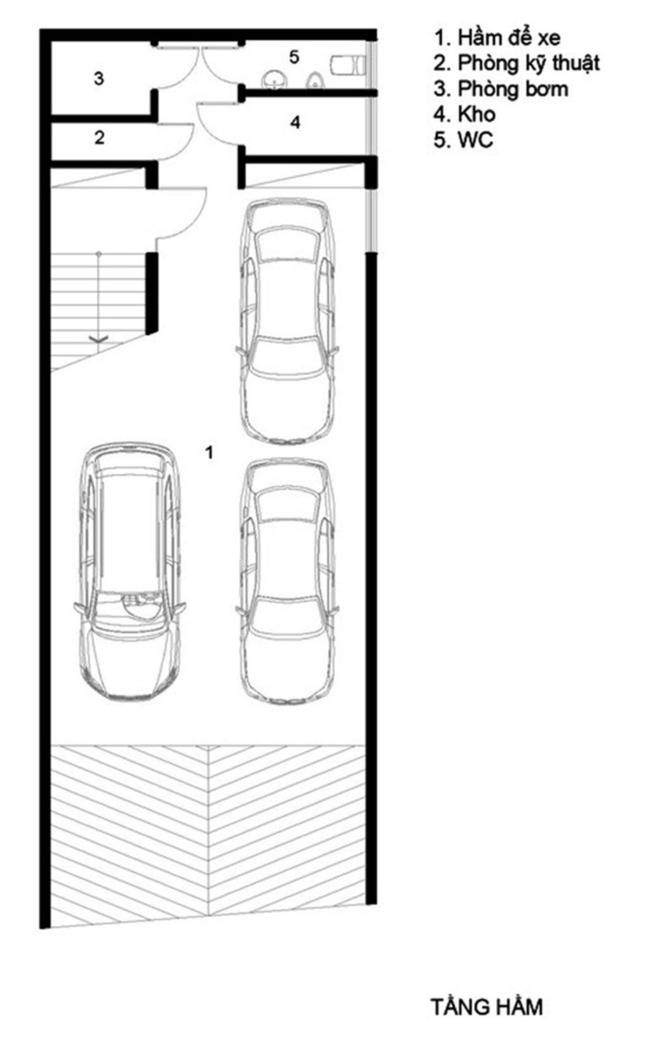 công năng biệt thự hiện đại có hồ bơi