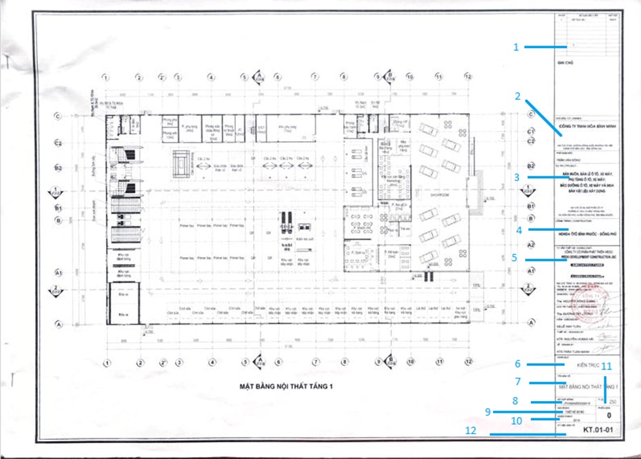 hướng dẫn đọc bản vẽ xây dựng đơn giản nhất - 2