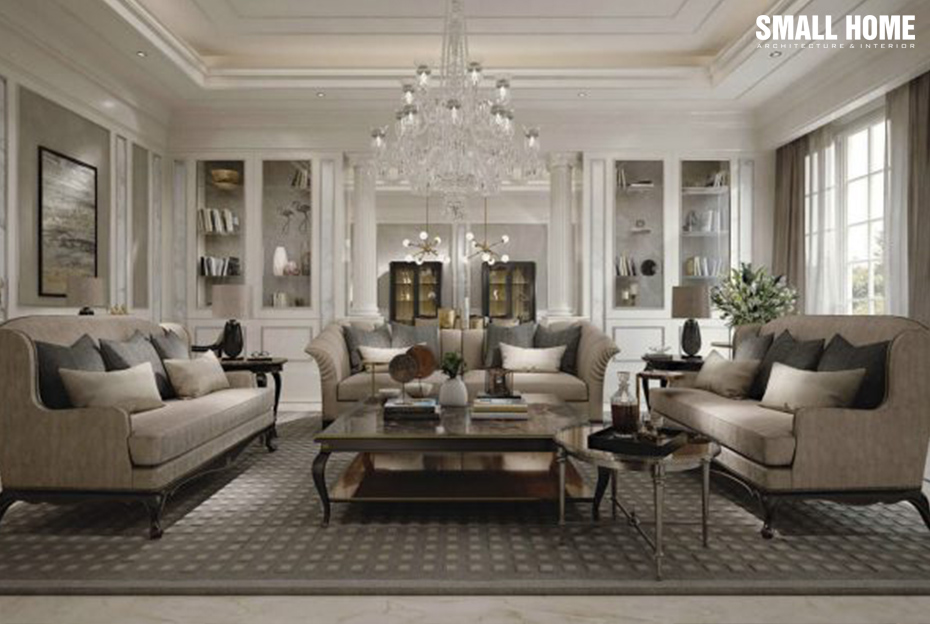 Mẫu trần thạch cao đẹp cho biệt thự-6