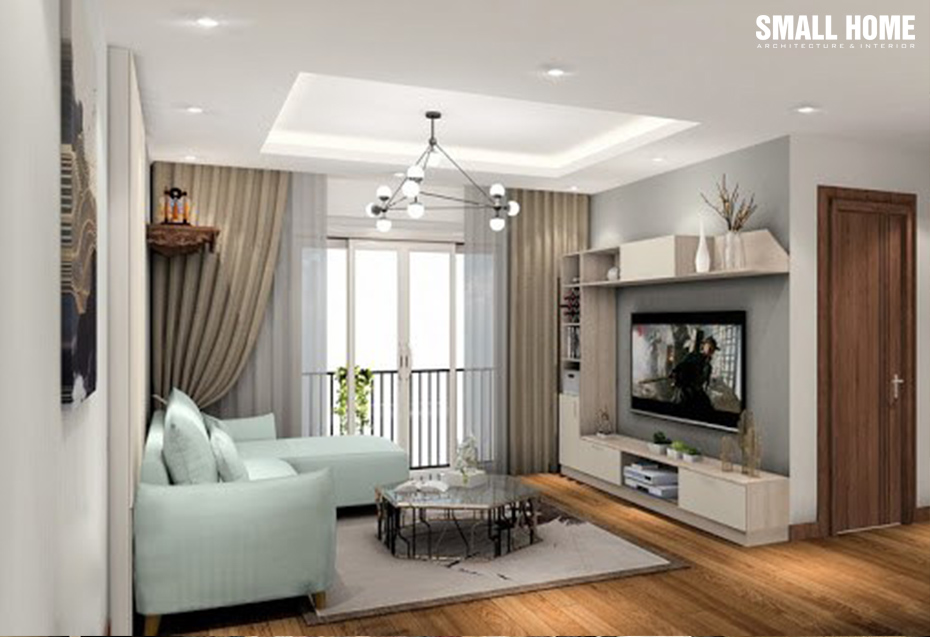 Mẫu trần thạch cao đẹp cho căn hộ nhỏ