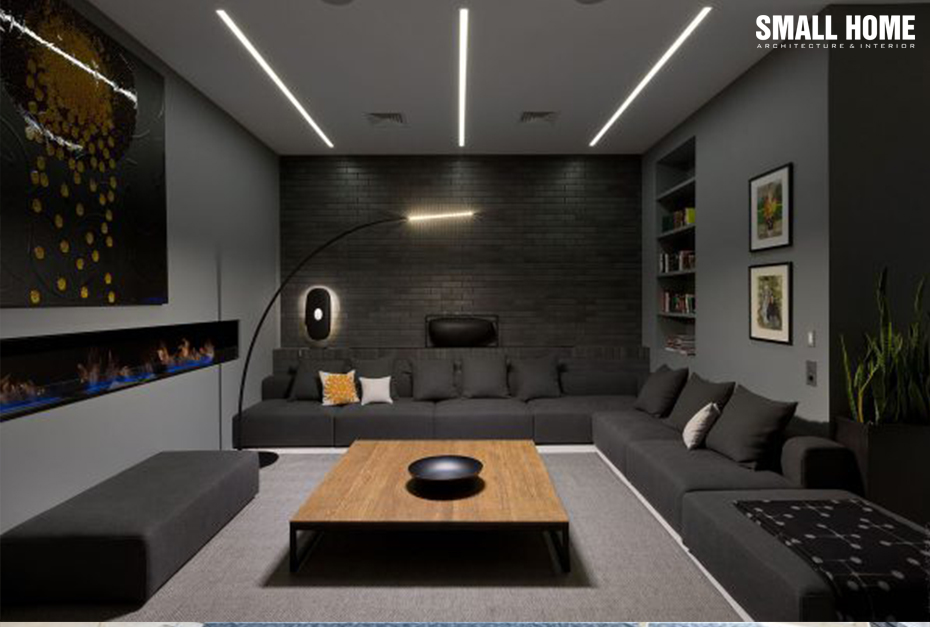 Mẫu trần thạch cao đẹp cho nhà ống