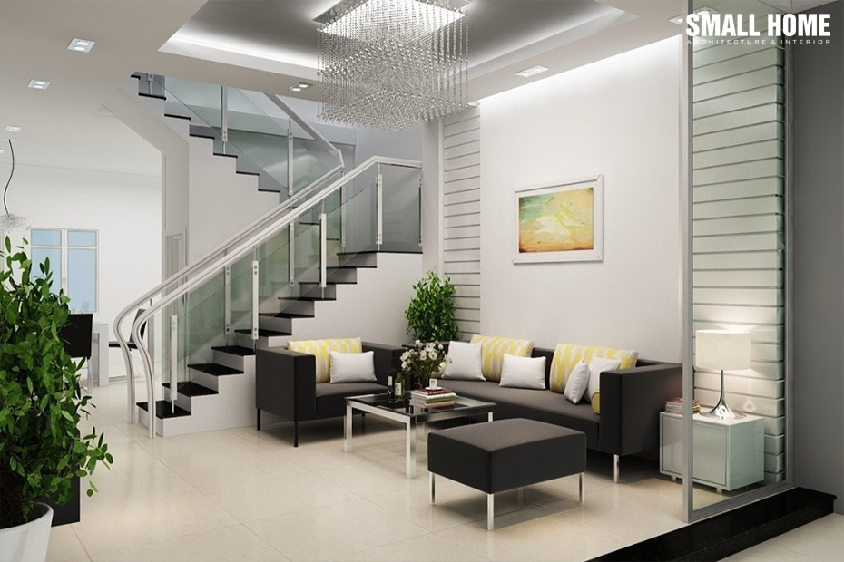 Mẫu trần thạch cao đẹp cho nhà phố-7