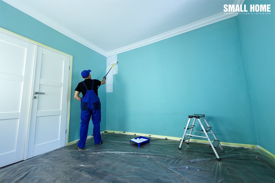 nhược điểm của việc sơn tường nhà