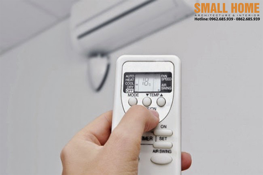 bật điều hòa chế độ khô chóng nồm