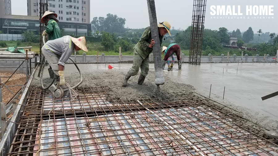 Cách xử lý nếu đang đổ mái mà gặp trời mưa