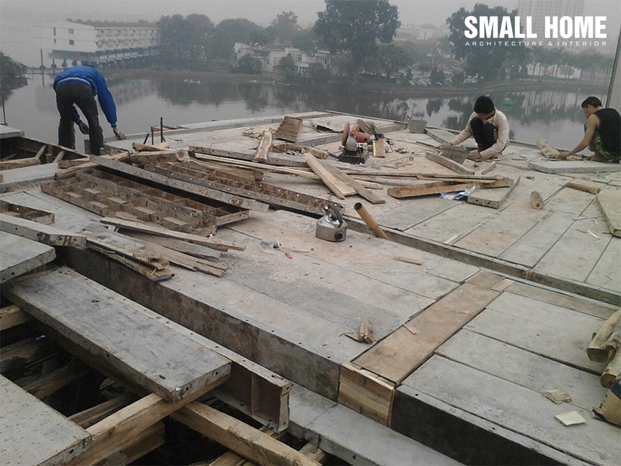 Đổ mái nhà bao nhiêu ngày dỡ cốp pha