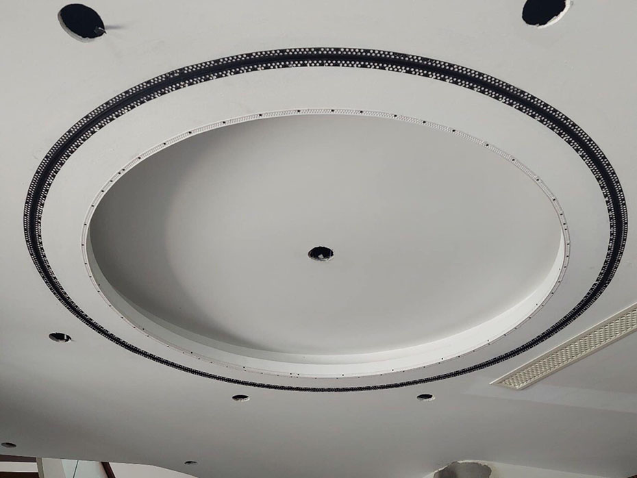 hình ảnh thi công nẹp chỉ âm trần-3