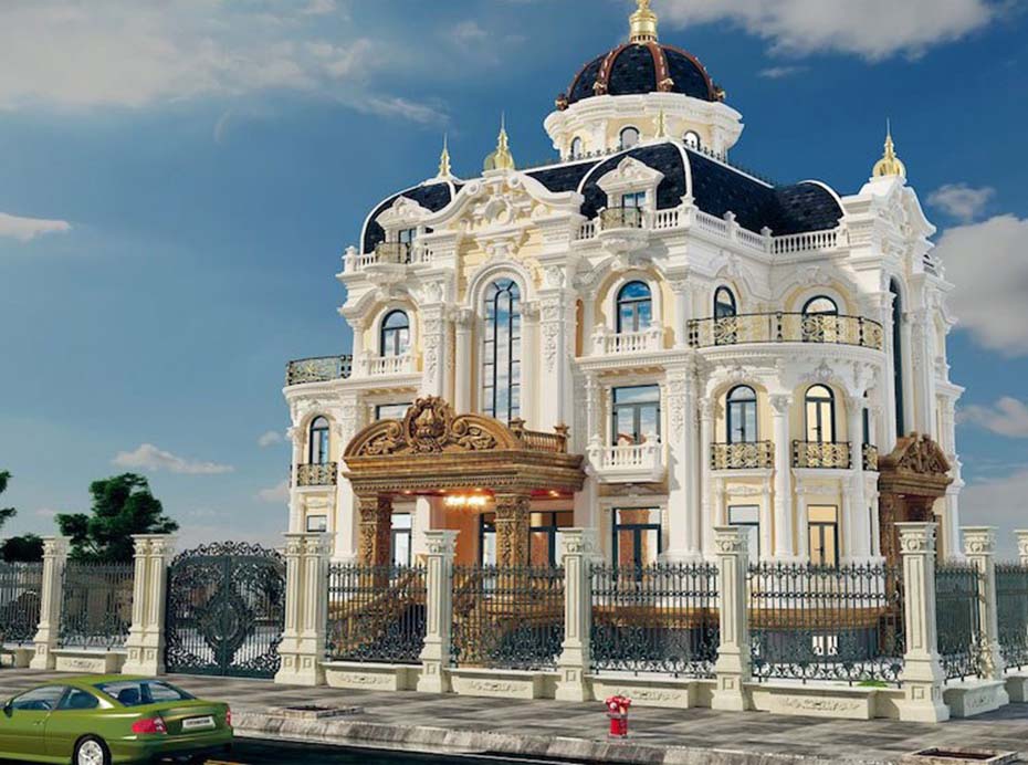 kiến trúc lâu đài tại nam định