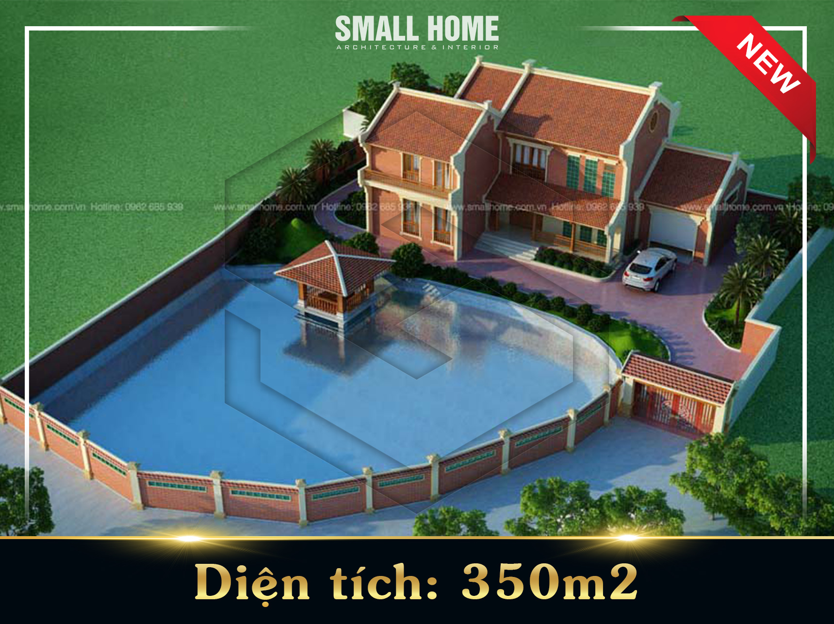 Kiến trúc nhà ở sân vườn truyền thống phong cách Bắc Bộ