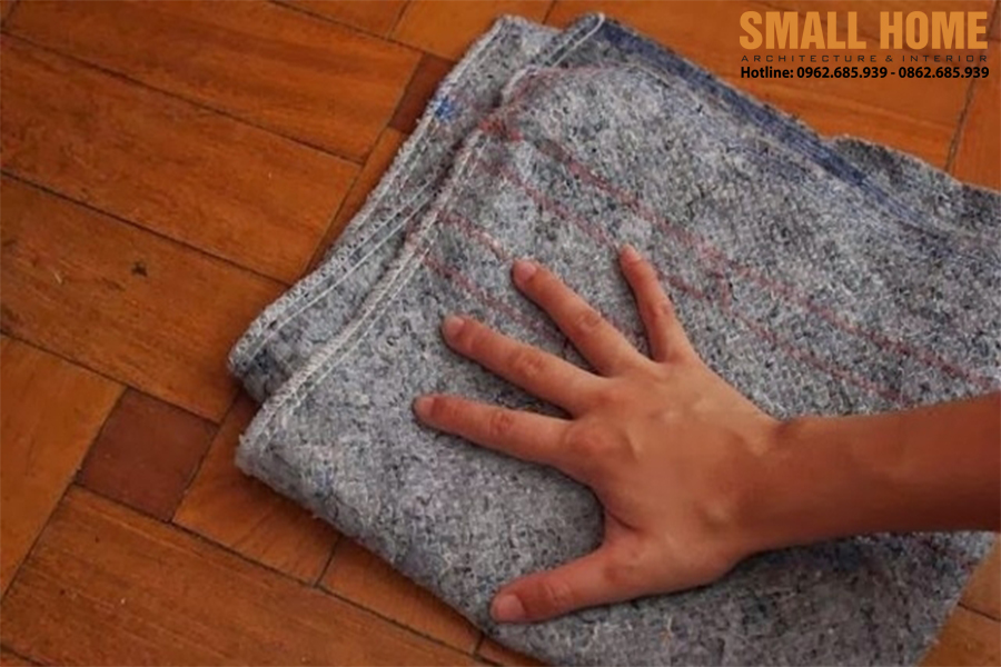 lau nhà bằng dẻ khô chóng nồm