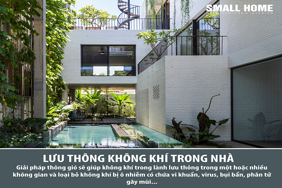 lưu thông không khí trong nhà