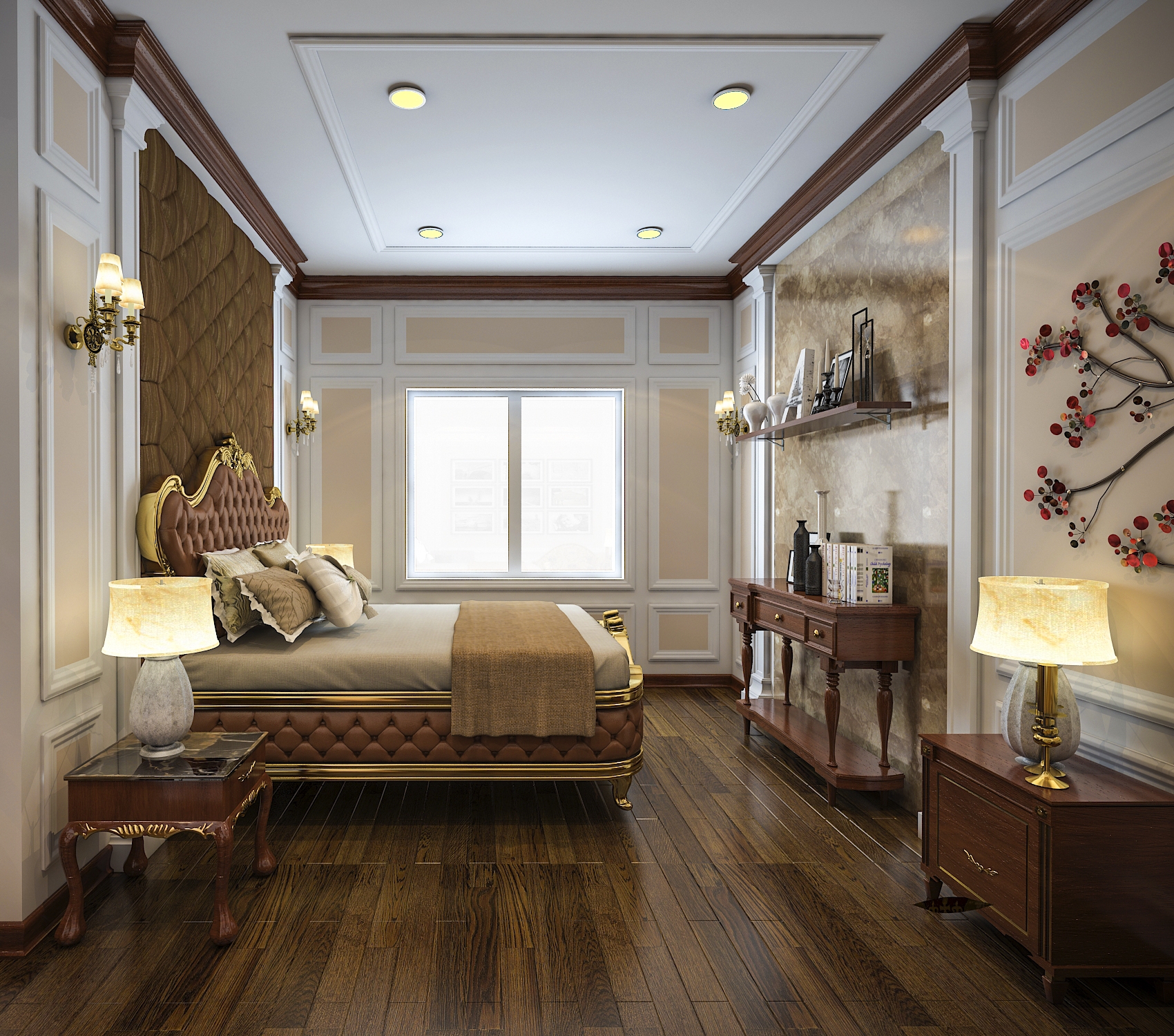 mặt bằng công năng biệt thự 3 tầng tân cổ điển tại Nam Định 4