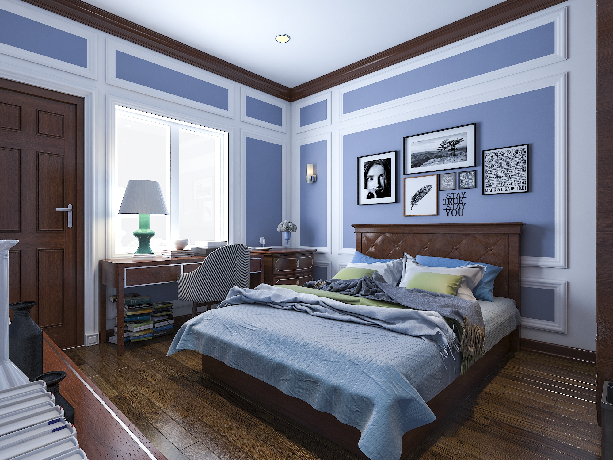 mặt bằng công năng biệt thự 3 tầng tân cổ điển tại Nam Định 9