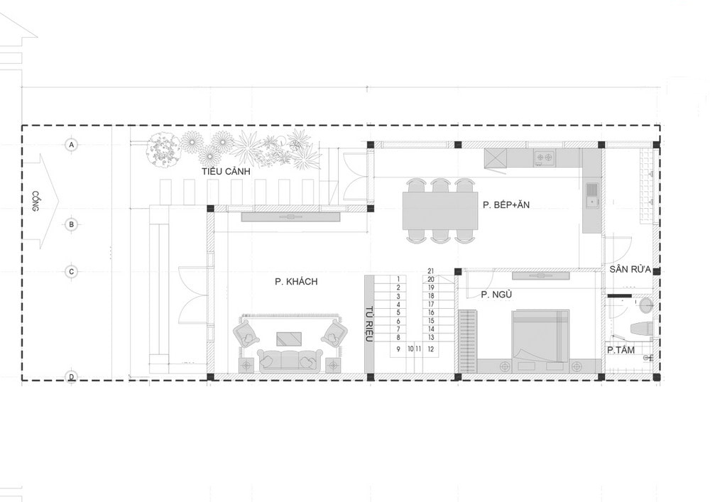 Mẫu biệt thự 2.5 tầng hiện đại tại Trực Ninh - Nam Định 8