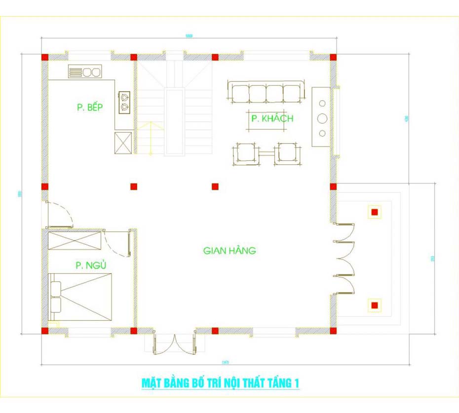 Mẫu biệt thự 3 tầng mái thái đẹp tại Tuyên Quang-2