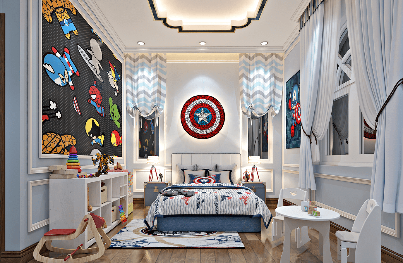 Mẫu nhà phố 3 tầng mặt tiền 5m cực kỳ tiện nghi cho gia đình trẻ 10