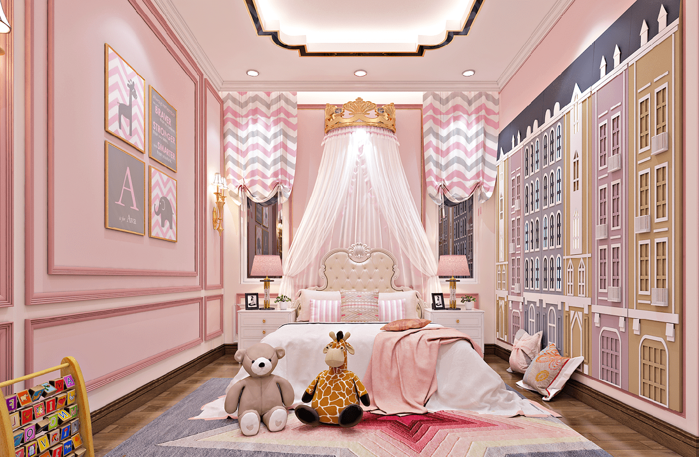 Mẫu nhà phố 3 tầng mặt tiền 5m cực kỳ tiện nghi cho gia đình trẻ 11