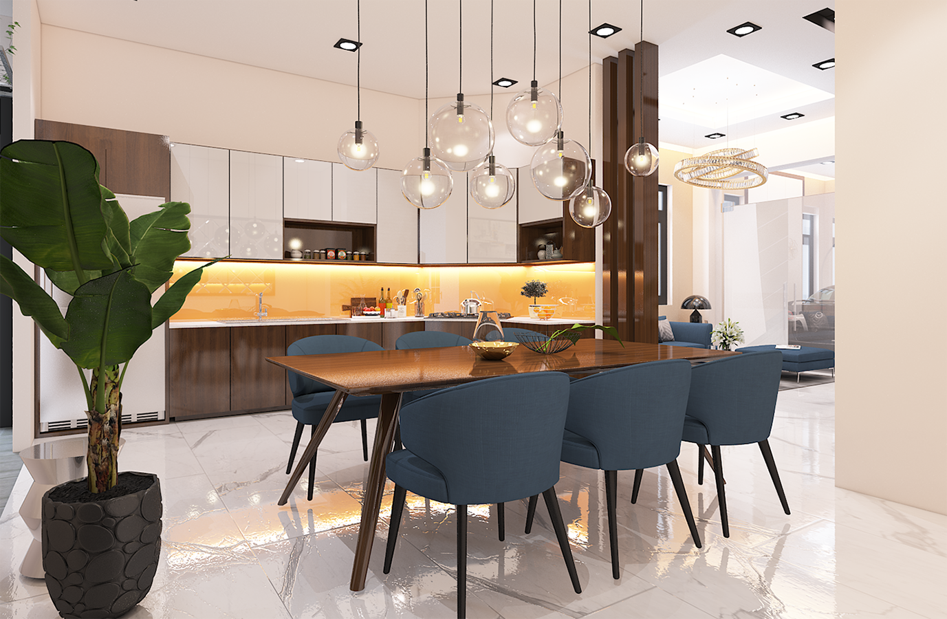 Mẫu nhà phố 3 tầng mặt tiền 5m cực kỳ tiện nghi cho gia đình trẻ 8