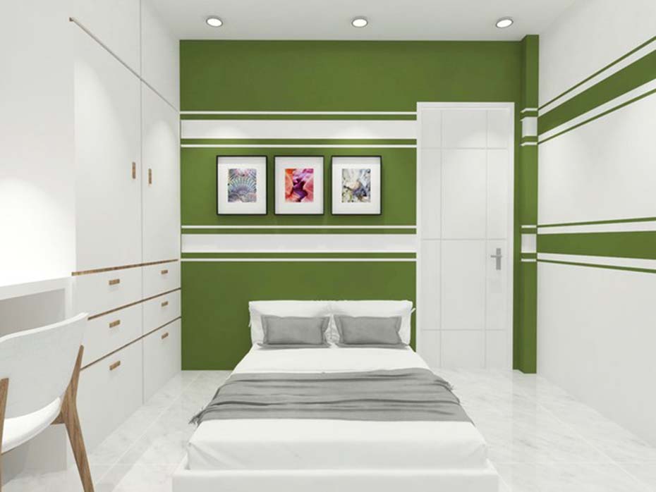 Mẫu nhà phố 3 tầng mặt tiền đẹp kết hợp gạch thông gió-14