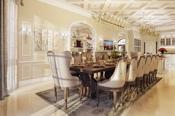 Mẫu thiết kế biệt thự 3 tầng tân cổ điển 10m tại Nam Định 9-1