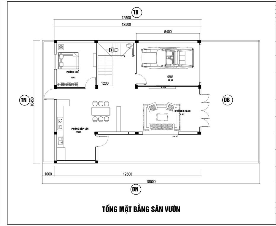 Mẫu thiết kế biệt thự hiện đại tại Hải Phòng-4
