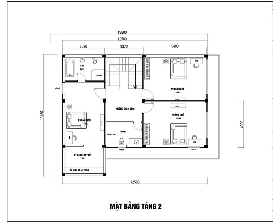 Mẫu thiết kế biệt thự hiện đại tại Hải Phòng-5