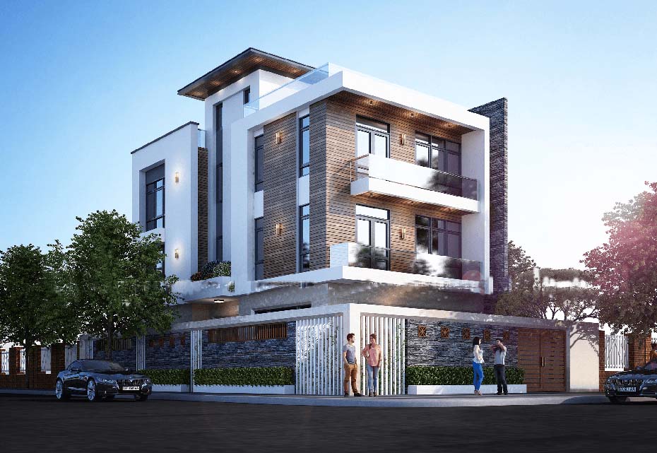 Mẫu thiết kế biệt thự hiện đại tại Ninh Bình