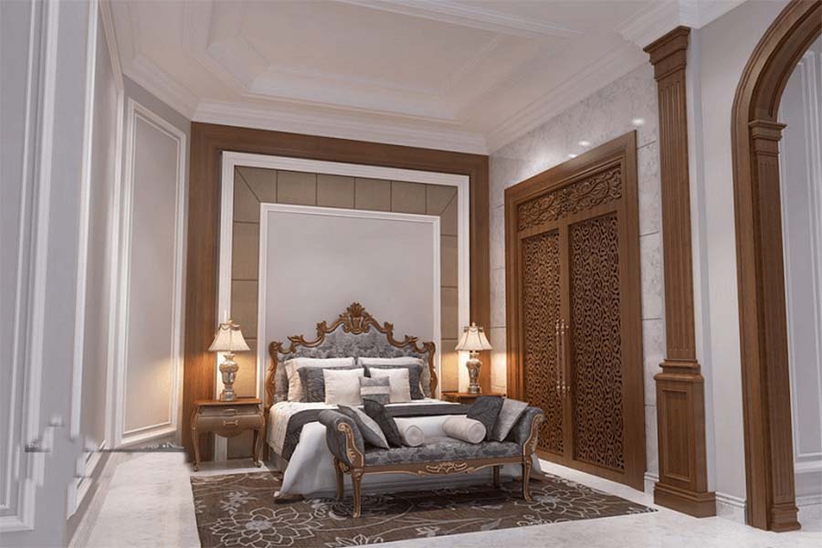 Mẫu thiết kế biệt thự lâu đài cổ điển 350m2 tại Ninh Bình-16