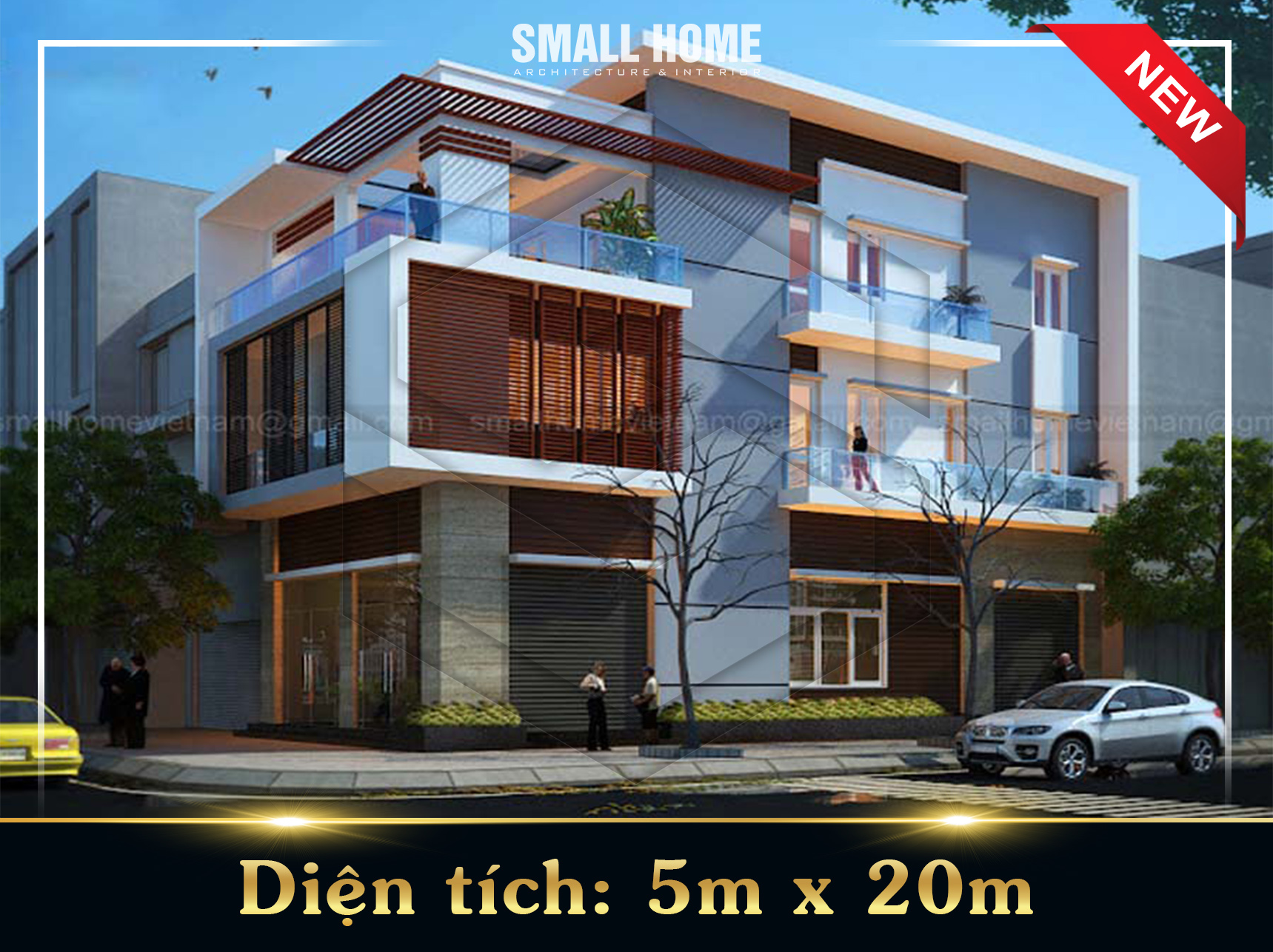 Mẫu thiết kế nhà ống 3 tầng hiện đại tại Bắc Ninh