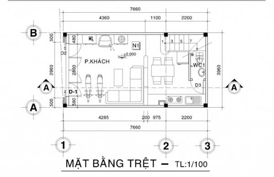 Mẫu thiết kế nhà phố 4 tầng đẹp tại Hải Dương-2