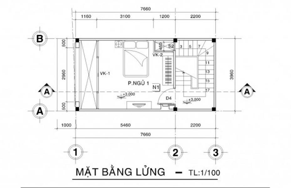 Mẫu thiết kế nhà phố 4 tầng đẹp tại Hải Dương-3