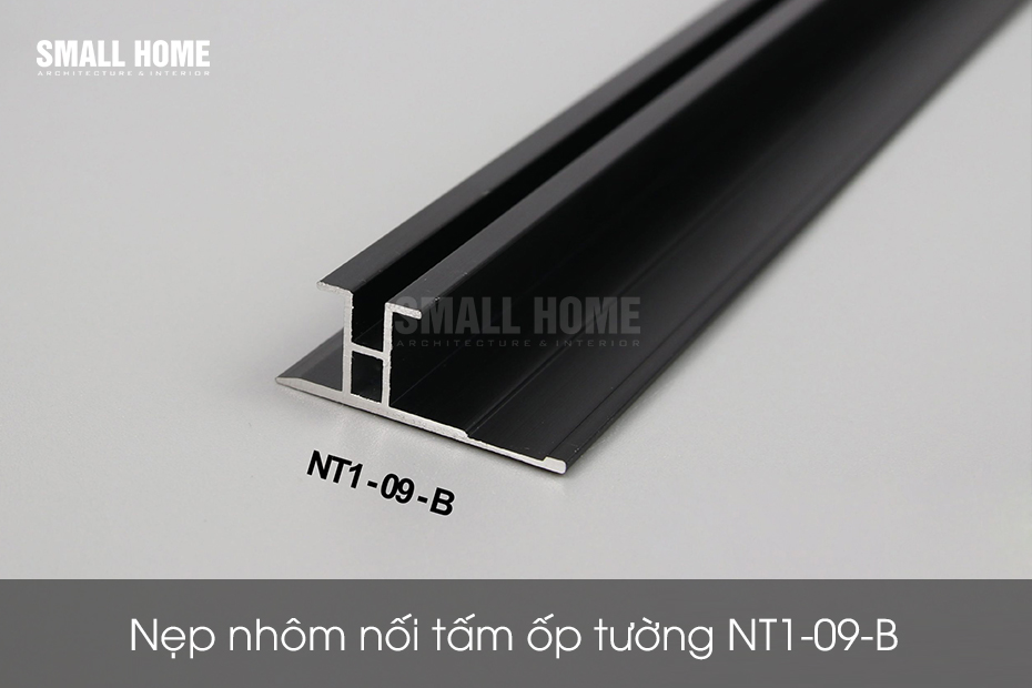 NẸP NHÔM NỐI TẤM ỐP TƯỜNG NT1-09-B– HOÀN THIỆN GÓC NỘI THẤT