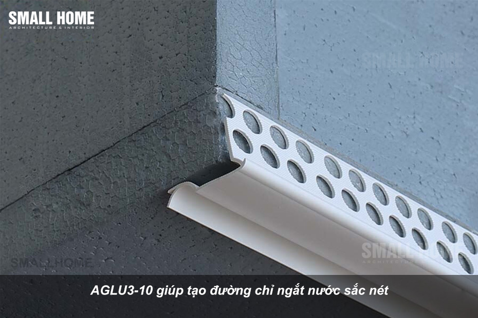 AGLU3-10 giúp tạo đường chỉ ngắt nước sắc nét