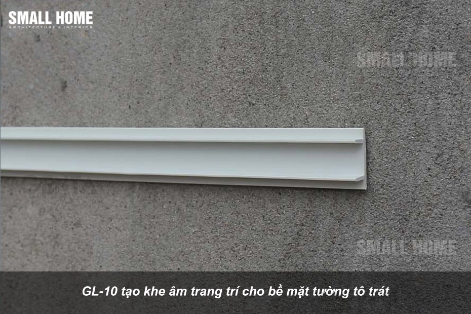 Nẹp Chỉ Âm Tường 1cm GL-10(W)