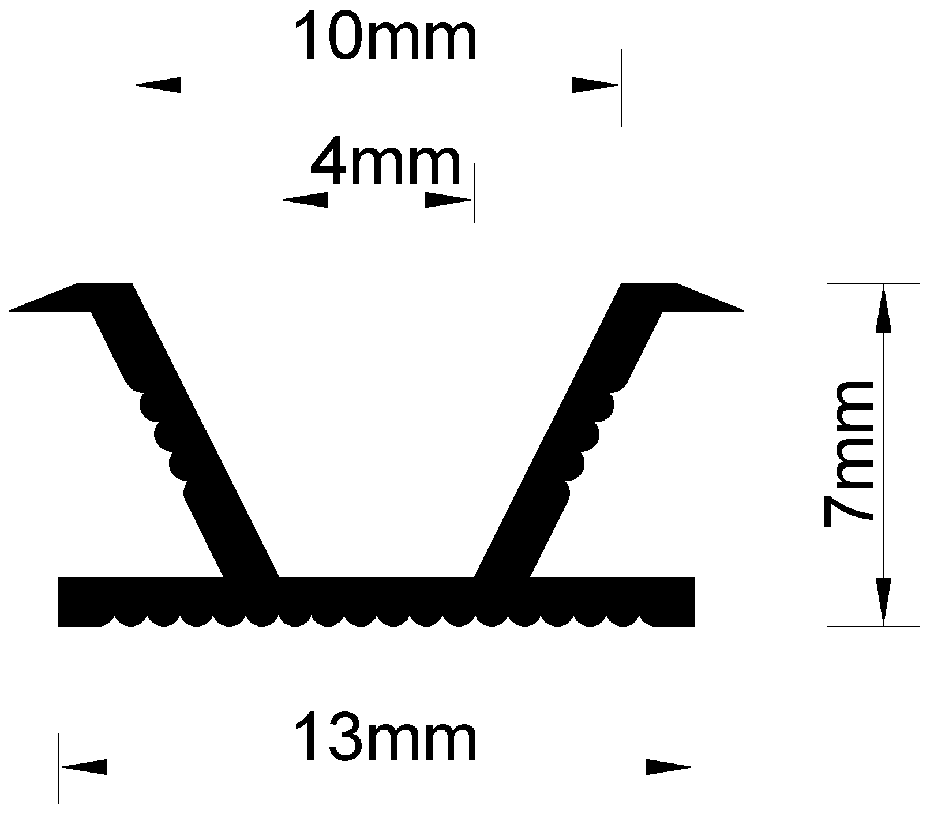 nẹp chỉ âm tường