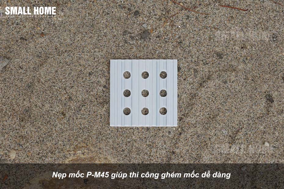 Nẹp Nhựa Mốc Trát Tường P-M45 (mỏ chì)