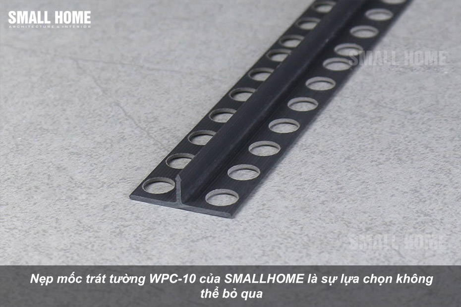 Nẹp Nhựa Mốc Trát Tường WPC-10