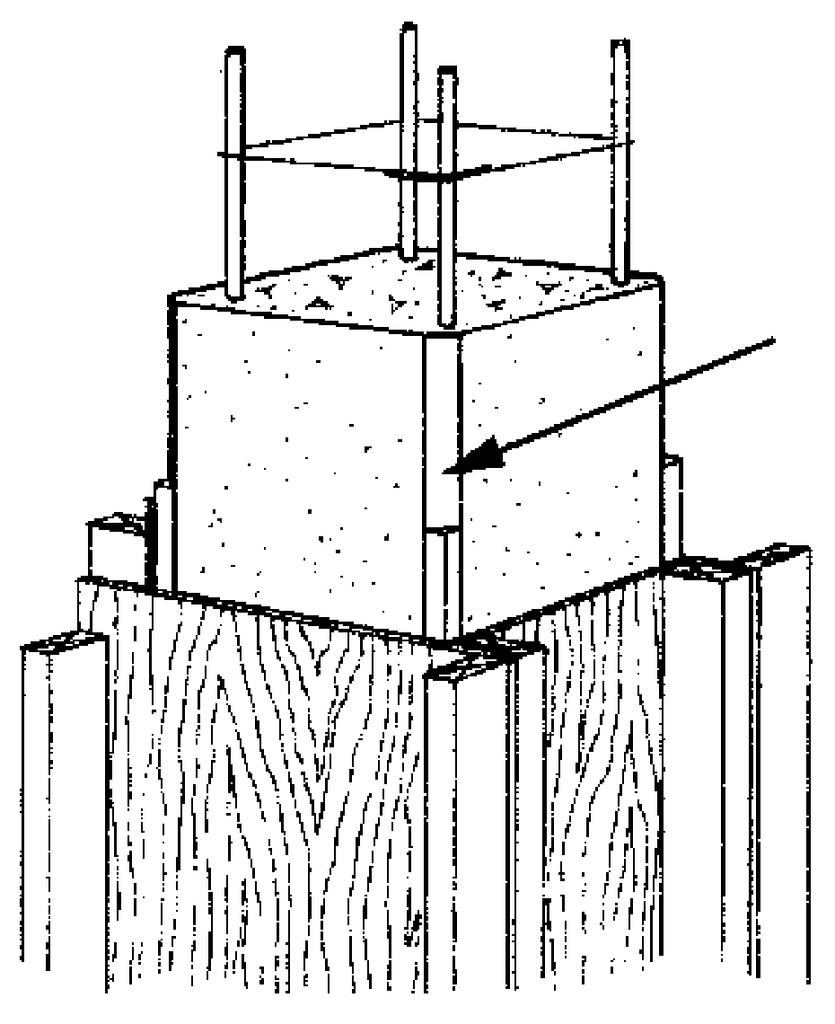 Nẹp tam giác tạo vát cho cạnh cột bê tông