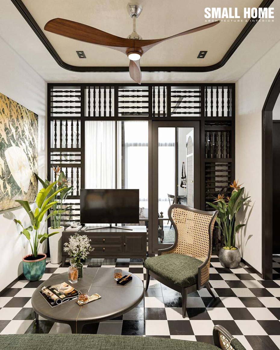 Nhà mang kiến trúc Đông Dương đòi hỏi nhiều nỗ lực lau dọn hơn từ gia chủ