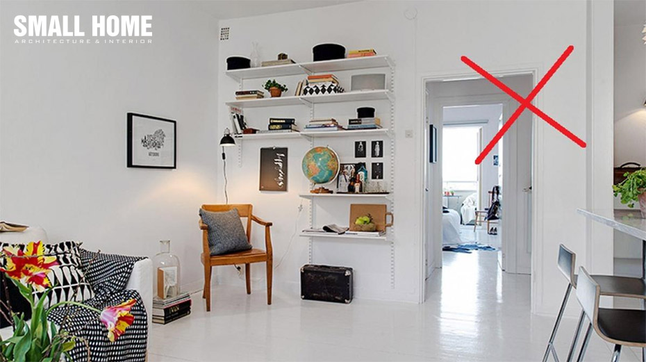 Nhà thiết kế cửa đối cửa là đại kỵ trong phong thủy