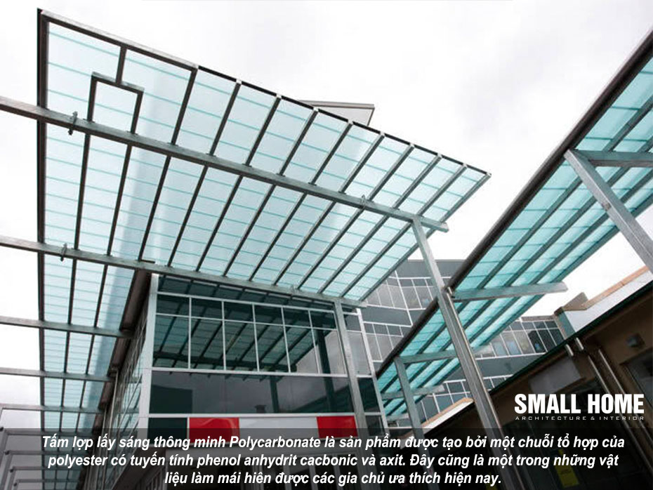 Tấm lợp lấy sáng thông minh Polycarbonate