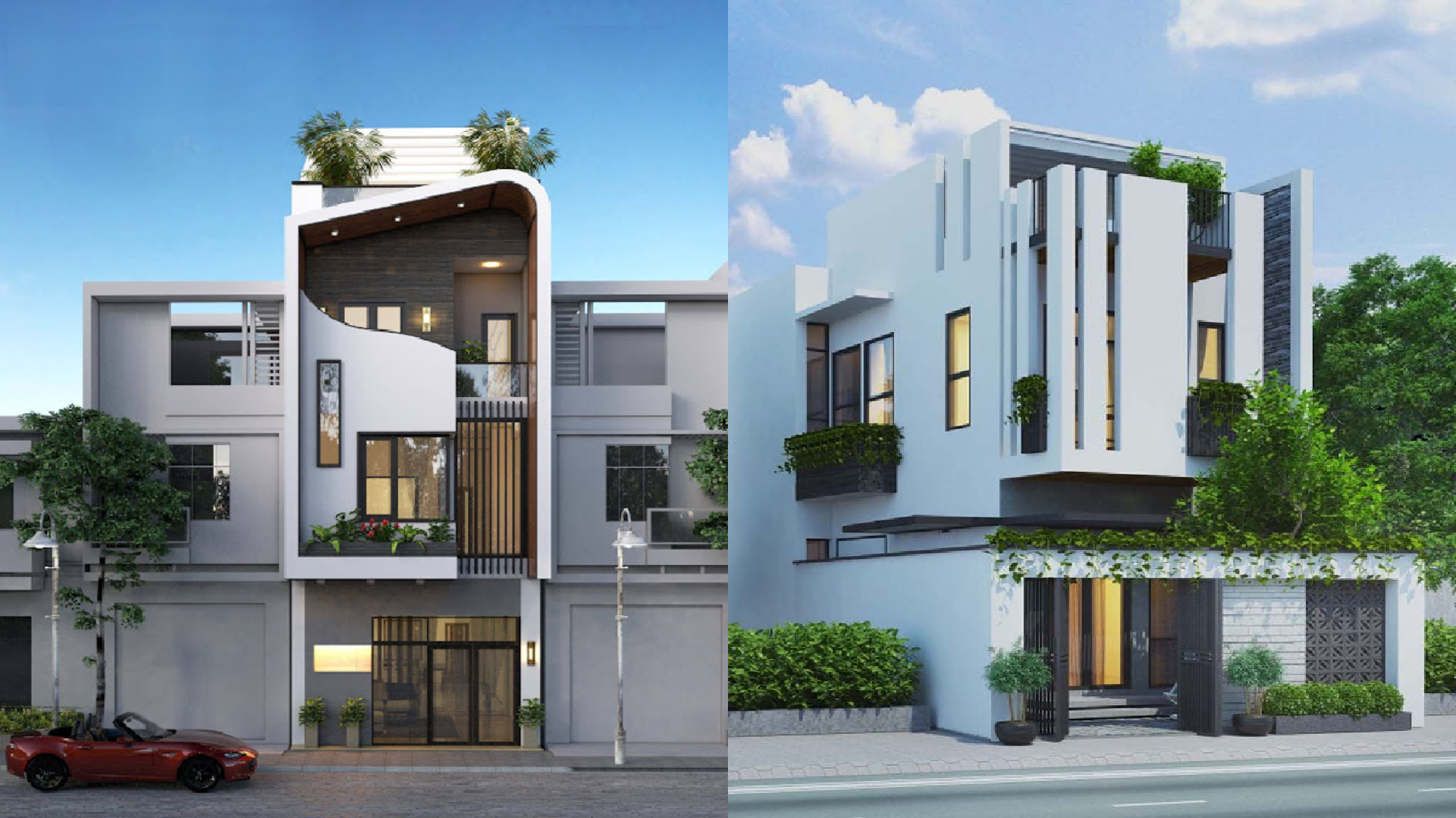 Những mẫu nhà ống đẹp 3 tầng 5x20 | MẪU NHÀ LÔ PHỐ ĐẸP