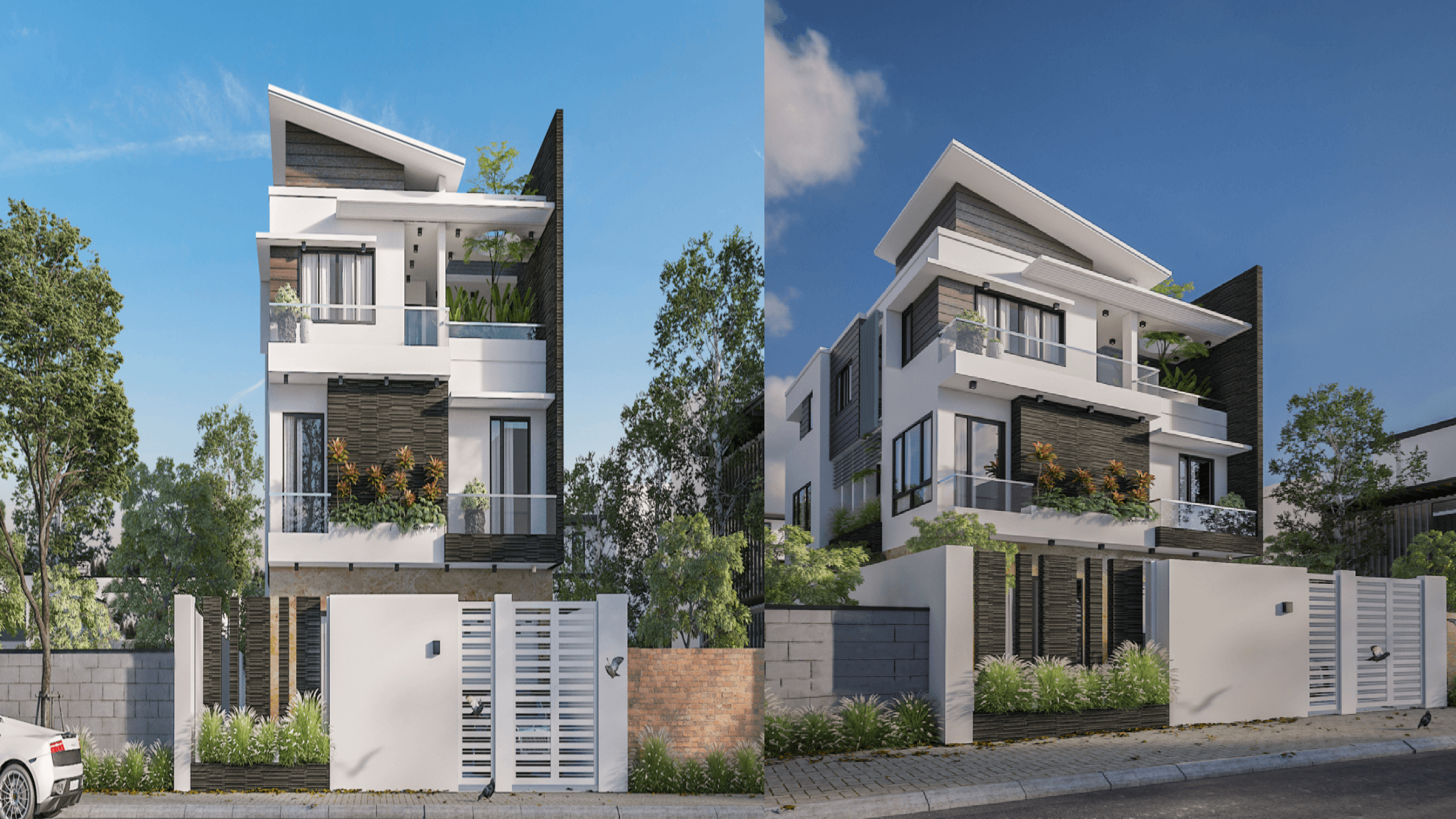 Mẫu nhà 3 tầng mặt tiền 6m tại Hải Phòng | MẪU THIẾT KẾ BIỆT THỰ ĐẸP